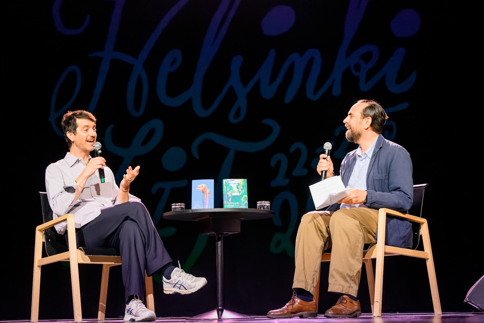 Vincenzo Latronico ja Philip Teir Helsinki Litissä