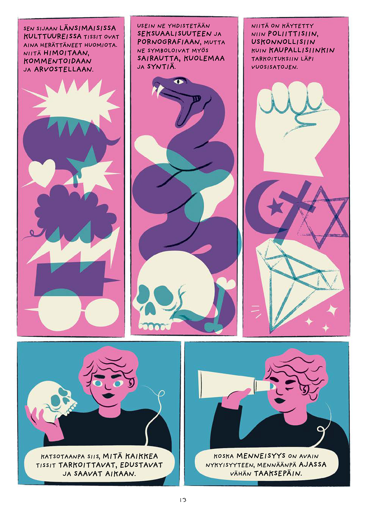 Sivu Pinja Meretojan Tissilogiasta (Tammi).